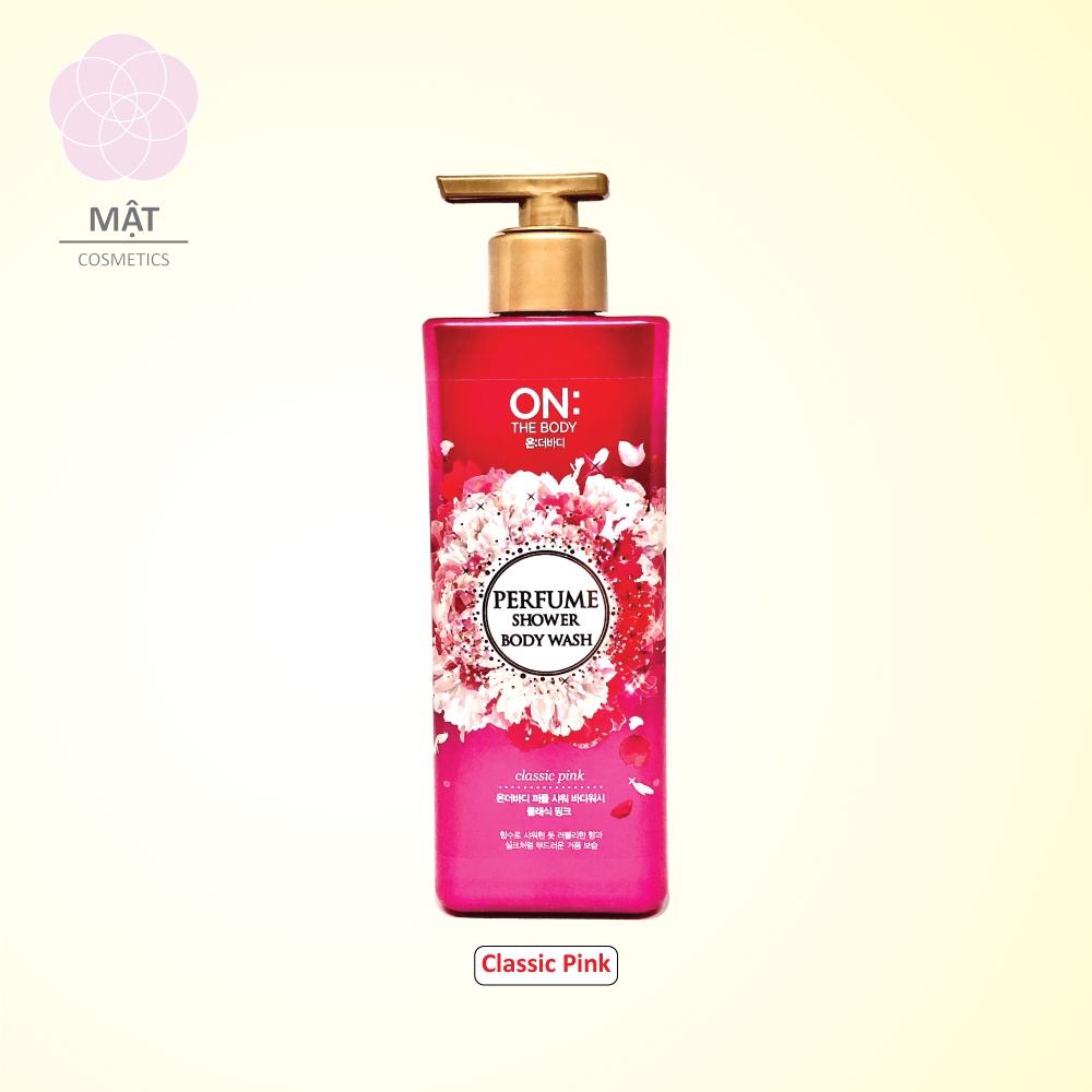 Sữa Tắm nước hoa On The Body Perfume Các Mùi 500g