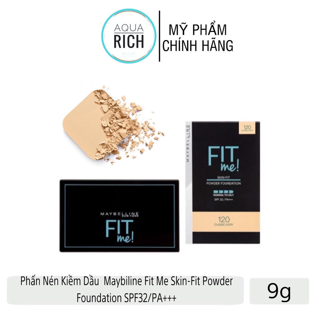 Phấn Nén Kiểm Dầu Maybelline Fit Me Skin - Fit Powder Foudation SPF32 PA+++