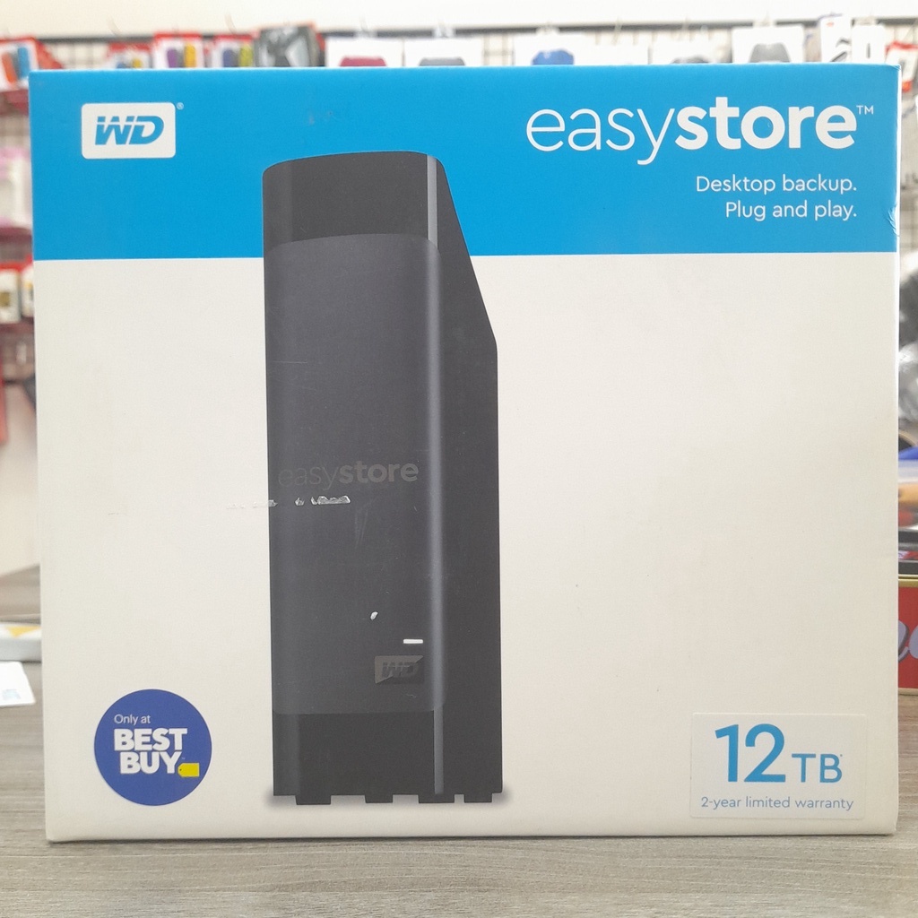 Ổ Cứng Di Động HDD WD Easystore Desktop 12TB