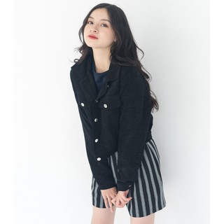  Áo Khoác Nhung Nữ SSSTUTTER Velvet Jacket