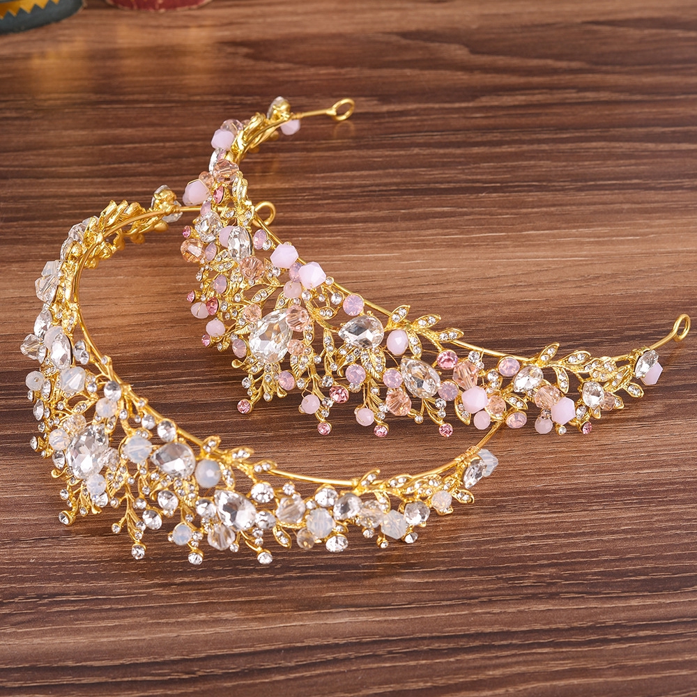 Vương Miện Công Chúa Đính Hạt Acrylic