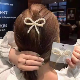 Kẹp tóc, cặp tóc hình nơ tiểu thư