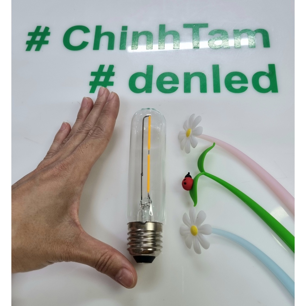 Bóng đèn led Edison T125 2W 220Vac