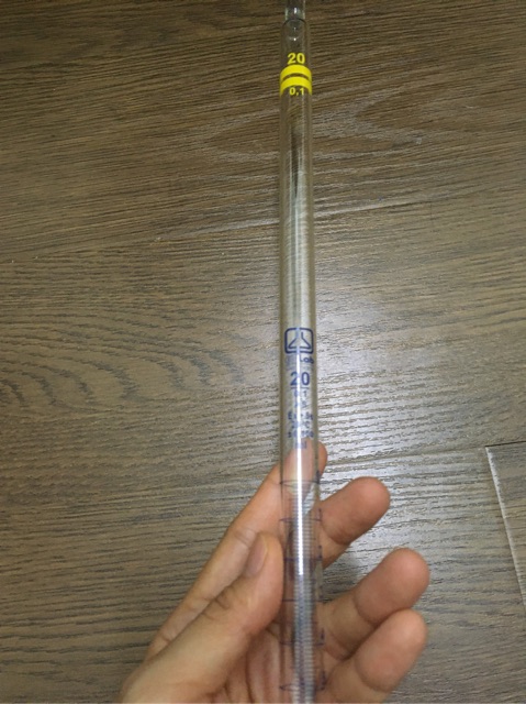 Pipet thuỷ tinh Đức (Eulab)