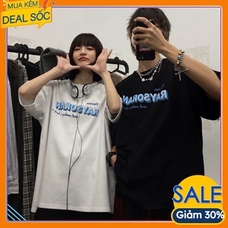 Áo thun tay lỡ form rộng Oversize, áo phông tay lỡ form rộng Unisex A31