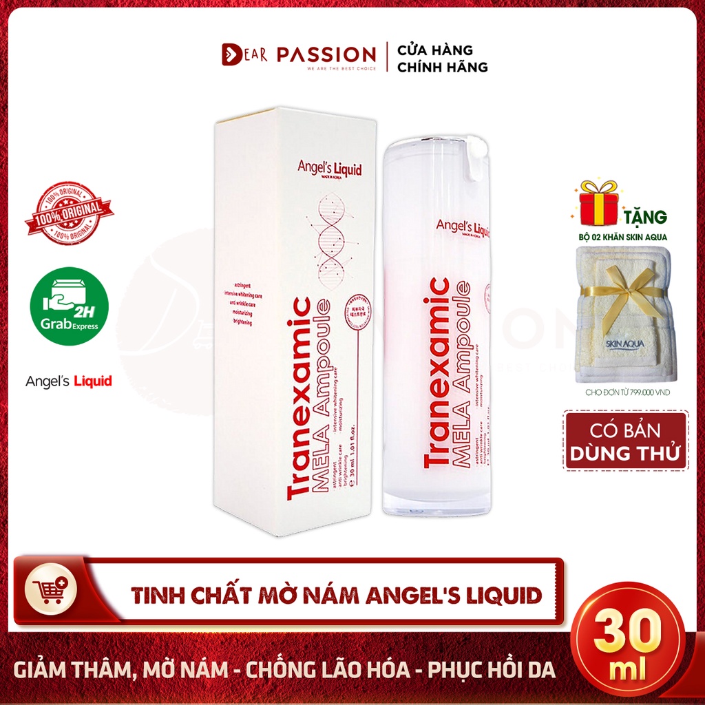 Siêu Tinh Chất Serum Angel's Liquid Xoá Thâm Đỏ, Mờ Sạm Nám - Angel s Liquid Tranexamic Mela Ampoule 30ml