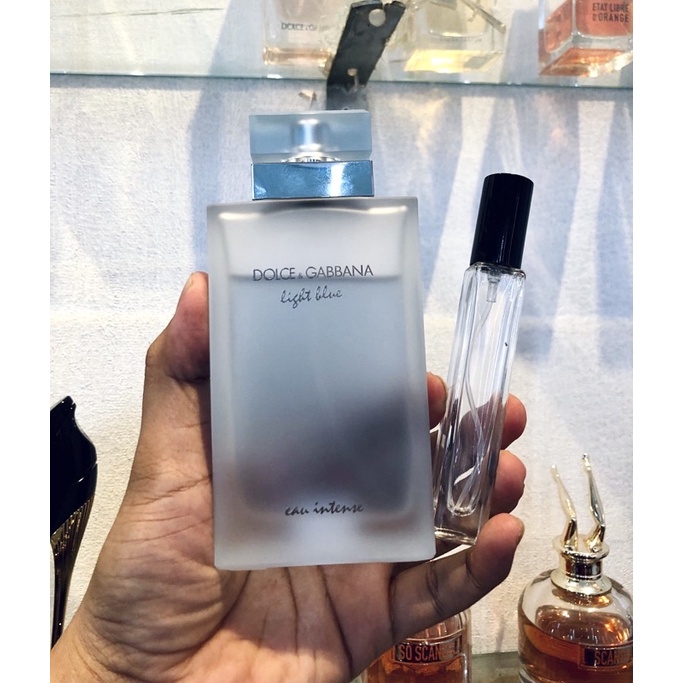 [ẢNH THẬT] NƯỚC HOA D&G LIGHT BLUE CHAI CHIẾT 10ml. | Thế Giới Skin Care