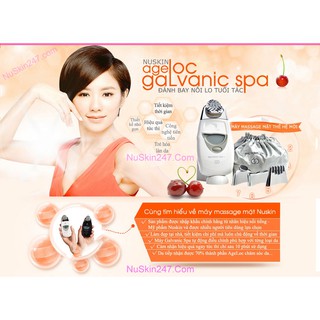 Bộ Máy Galvanic Spa Nâng Cơ Mặt Nuskin