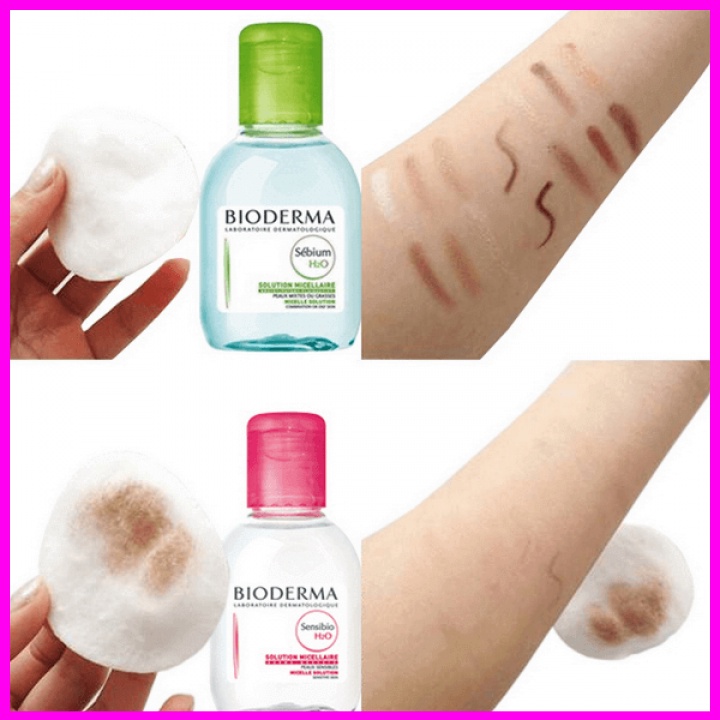 Nước Tẩy Trang BIODERMA, Mini Size 100ml, Full Size 500ml [ Auth - PHÁP ]