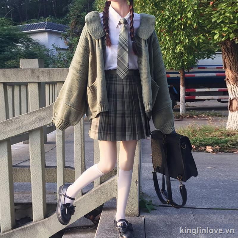 Mới Áo Khoác Sweater Một Mảnh Dáng Rộng Dễ Phối Đồ