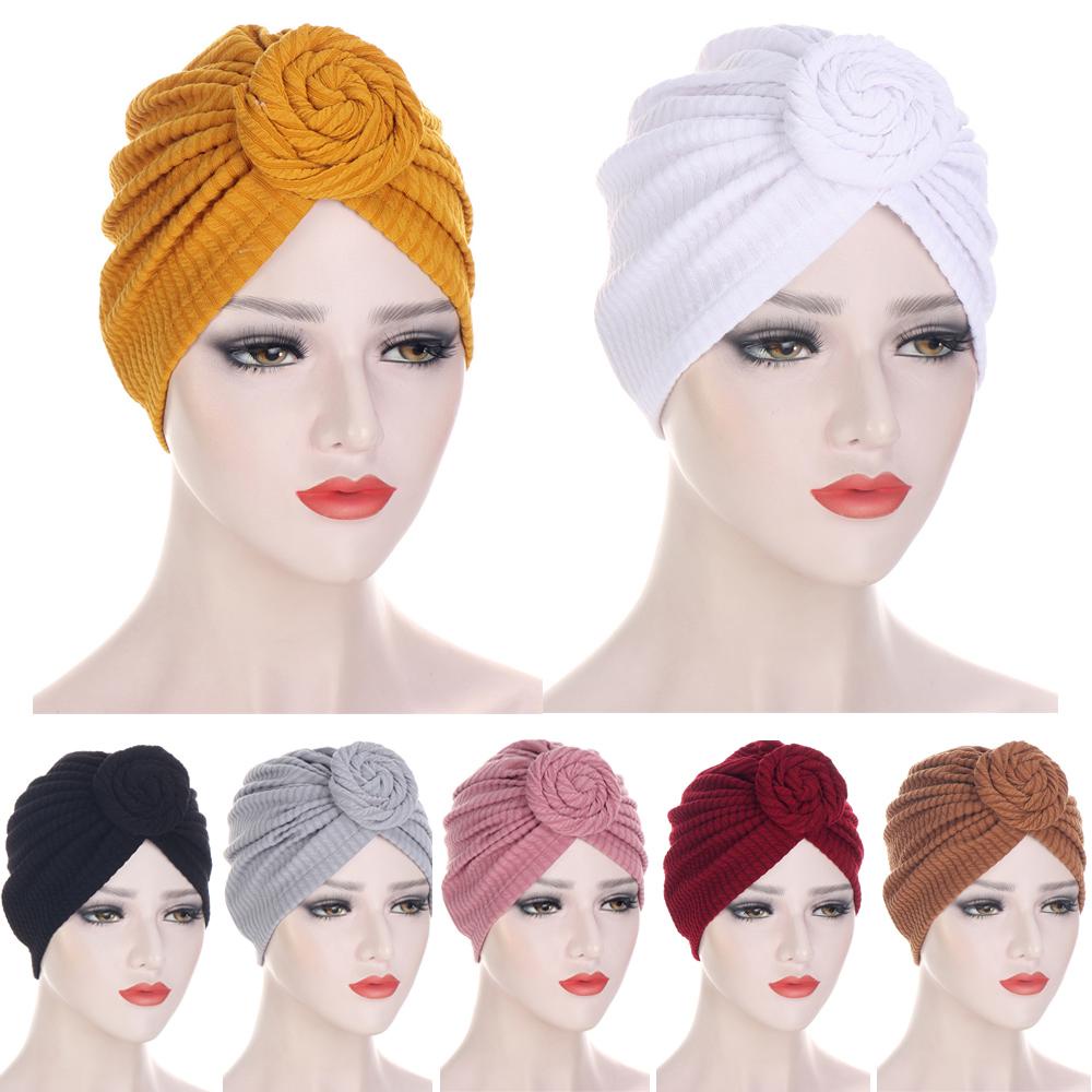 EUCA Khăn Turban Trùm Đầu Kiểu Dáng Thời Trang
