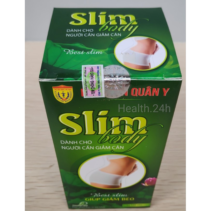 Viên uống Giảm Cân Slim Body Học Viện Quân Y - Hộp 100 Viên | BigBuy360 - bigbuy360.vn