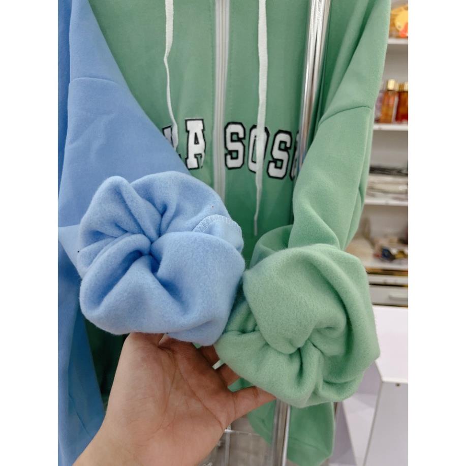 Khoác Hoodie Sara SoS Mũ Roonmgj Form To Nam Nữ Hoodie Unisex Tay Bồng