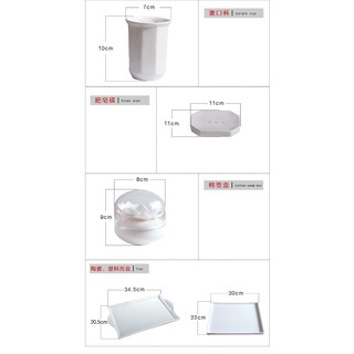 Set nhà tắm bát giác