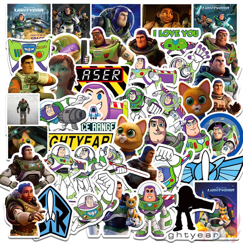 ❉ Buzz Lightyear Series 01 Stickers ❉ 50Pcs/Set DIY Fashion Waterproof Doodle Decals Stickers