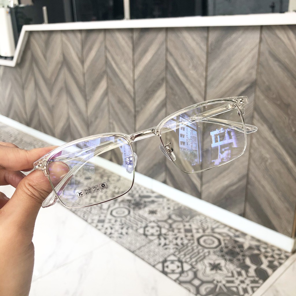 Gọng Kính Cận Vuông nam nữ Vintage nhựa dẻo phụ kiện thời trang Lani 770 - Lắp Mắt Cận Theo Yêu Cầu | BigBuy360 - bigbuy360.vn