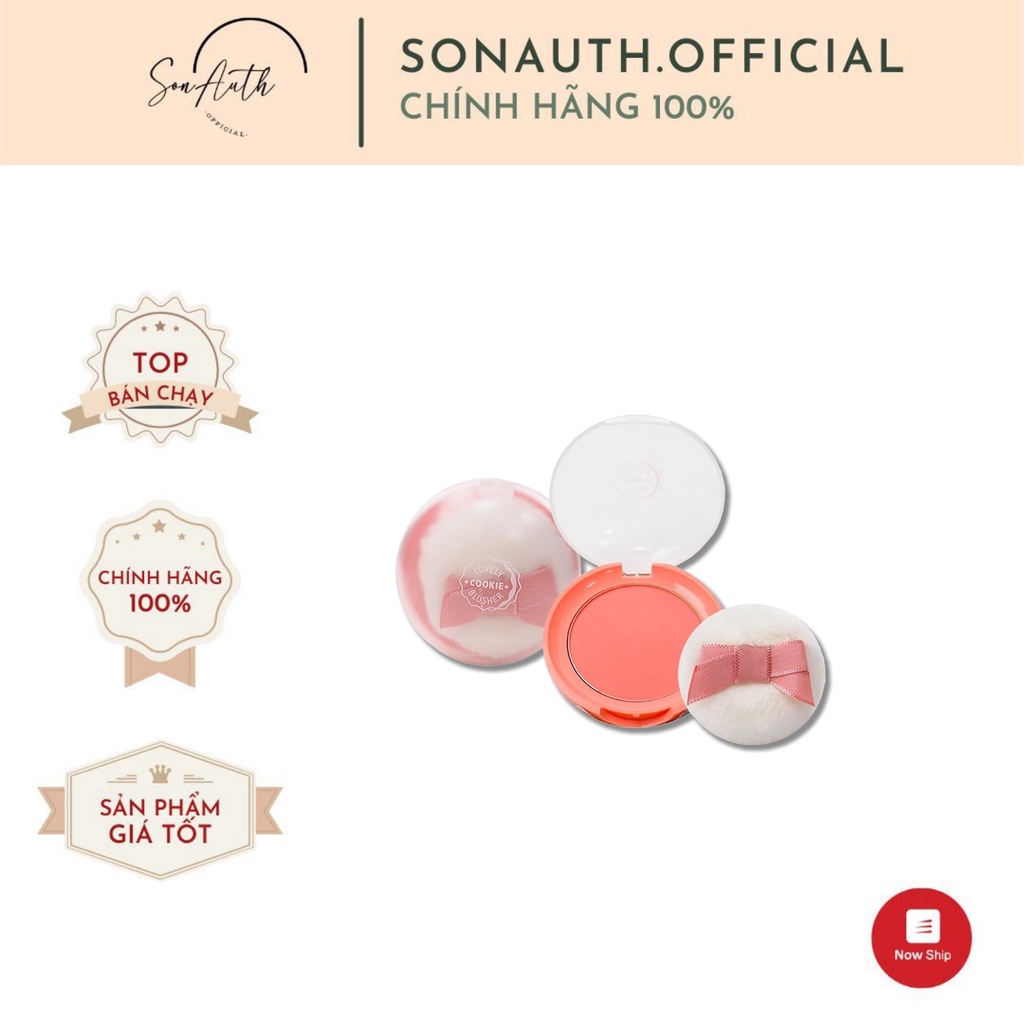 Phấn má Etude Lovely Cookie Blusher 7g