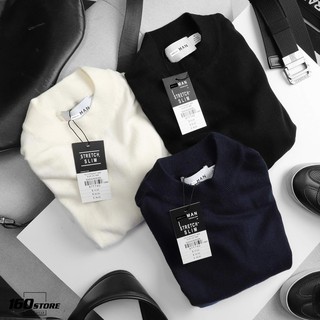 Áo thun len T.MAN knitted muscle fit turtle neck (160Store)