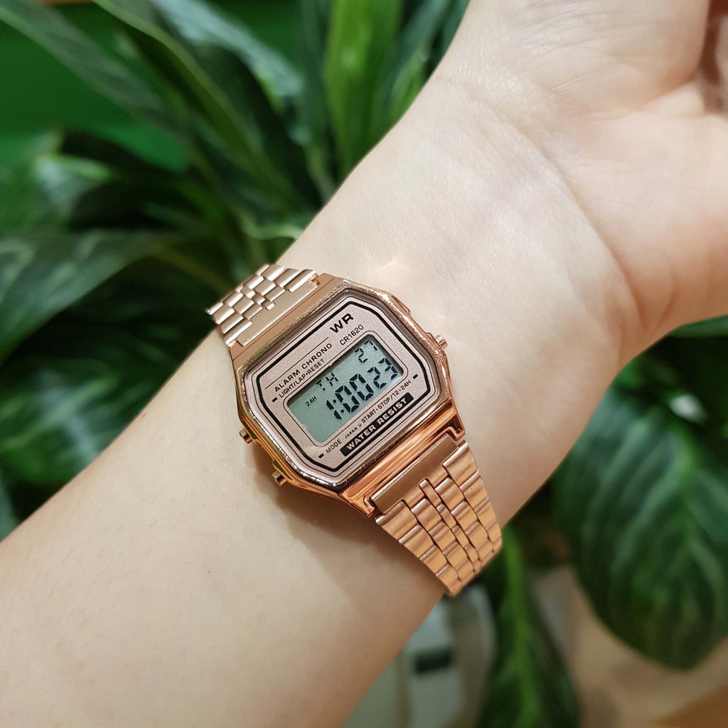 Đồng Hồ Điện Tử Unisex WR Chính Chống Nước Mặt Vuông Sang Trọng Thanh  Lịch -Ngochuyen.watches -TOKYO SHOP