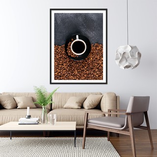 Tranh treo tường Canvas Coffee, Cà phê  - Tranh trang trí nhà cửa decor phòng, quán cà phê [TẶNG ĐINH 3 CHÂN]