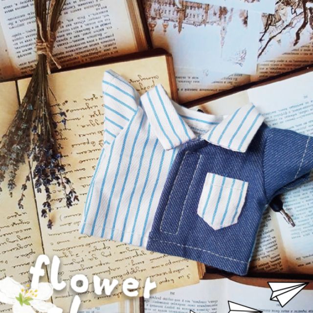 Áo sơ mi cho doll 20cm