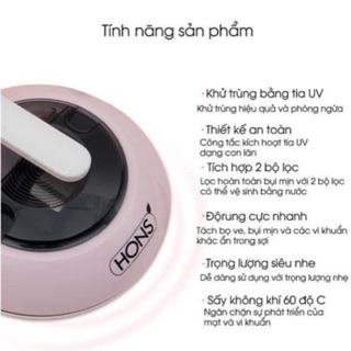 Máy hút bụi chăn ga Hons 2100