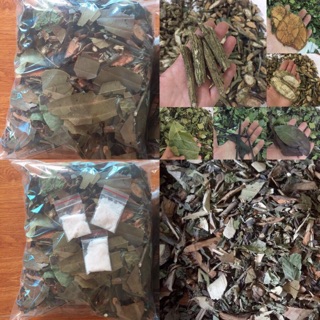 Lá tắm sau sinh dân tộc Dao đỏ 1 kg