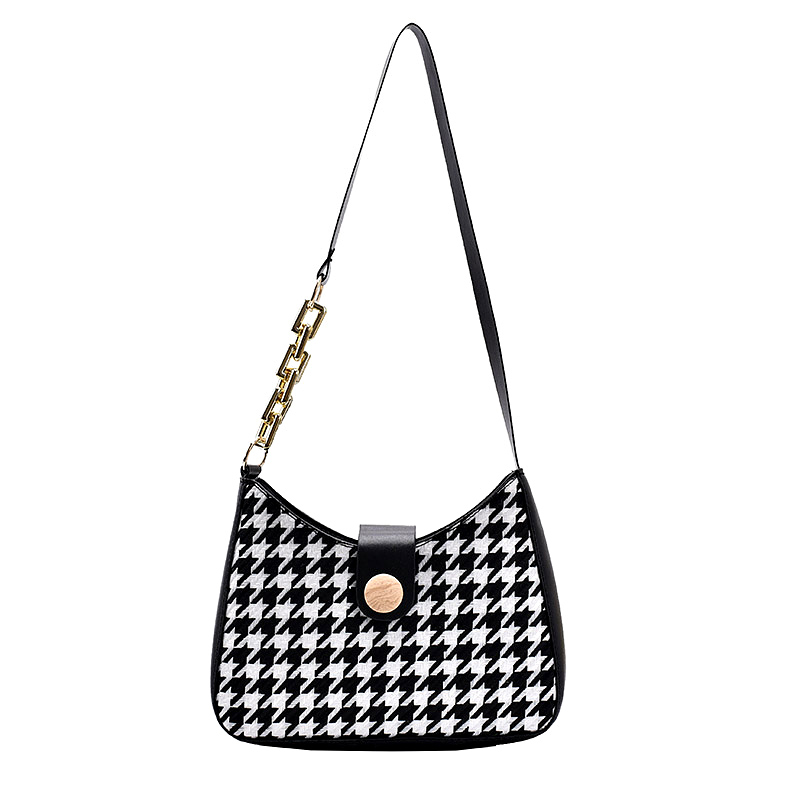 Túi Xách Đeo Vai JASMIN NOIR Vải Len Cỡ Nhỏ Đơn Giản Phong Cách Hobo Cổ Điển Dành Cho Bạn Nữ