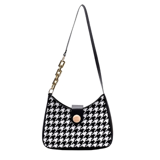 Túi Xách Đeo Vai JASMIN NOIR Vải Len Cỡ Nhỏ Đơn Giản Phong Cách Hobo Cổ Điển Dành Cho Bạn Nữ