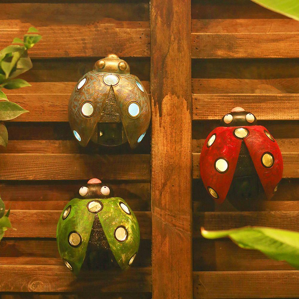 YNATURAL Nhân Vật Bọ Rùa Bằng Nhựa Resin Trang Trí Sân Vườn