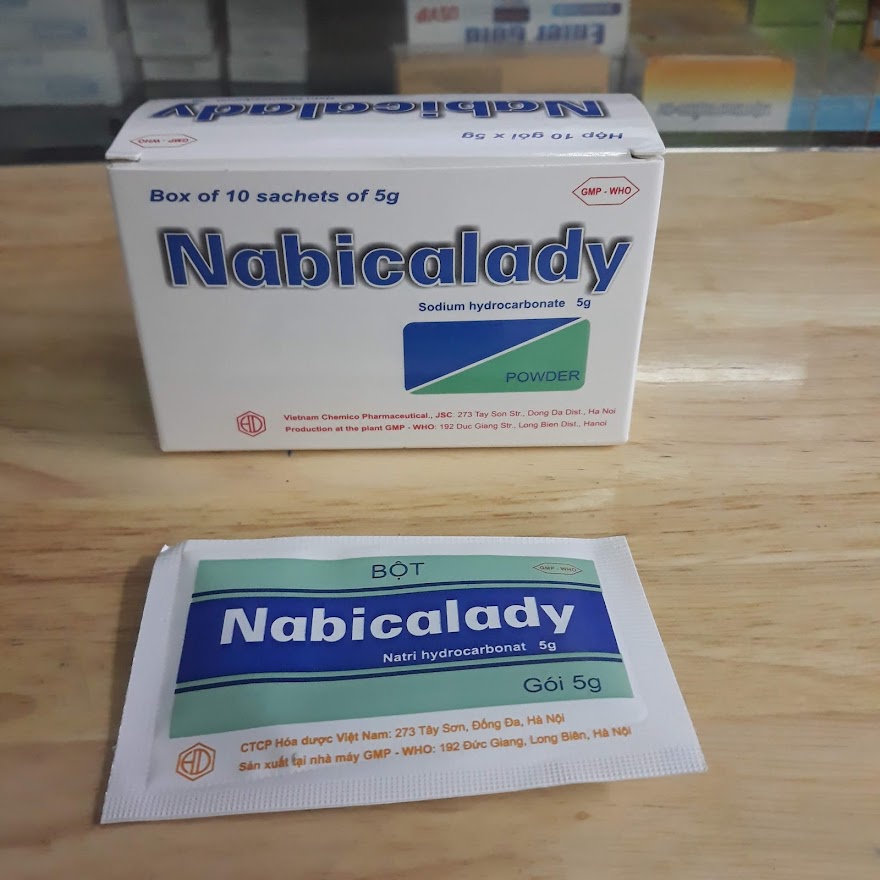 Muối vệ sinh Nabicalady hộp 10 gói x 5g