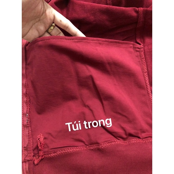 Áo khoác thun xịn size 45kg - 75kg có nón