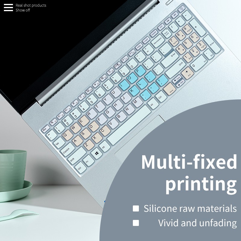 Miếng dán bảo vệ bàn phím máy tính xách tay họa tiết màu sắc sáng tạo đặc biệt cho MacBook/HP/Acer/Dell/ASUS/Lenovo