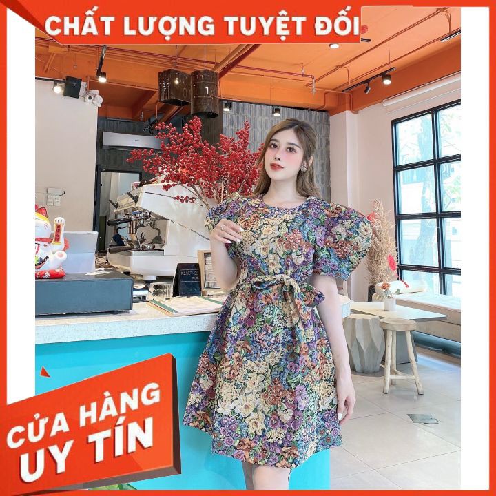 Đầm hoa [CoCo Shop] Đầm Hoa Phiên Bản Giới Hạn - Hàng Thiết Kế | BigBuy360 - bigbuy360.vn