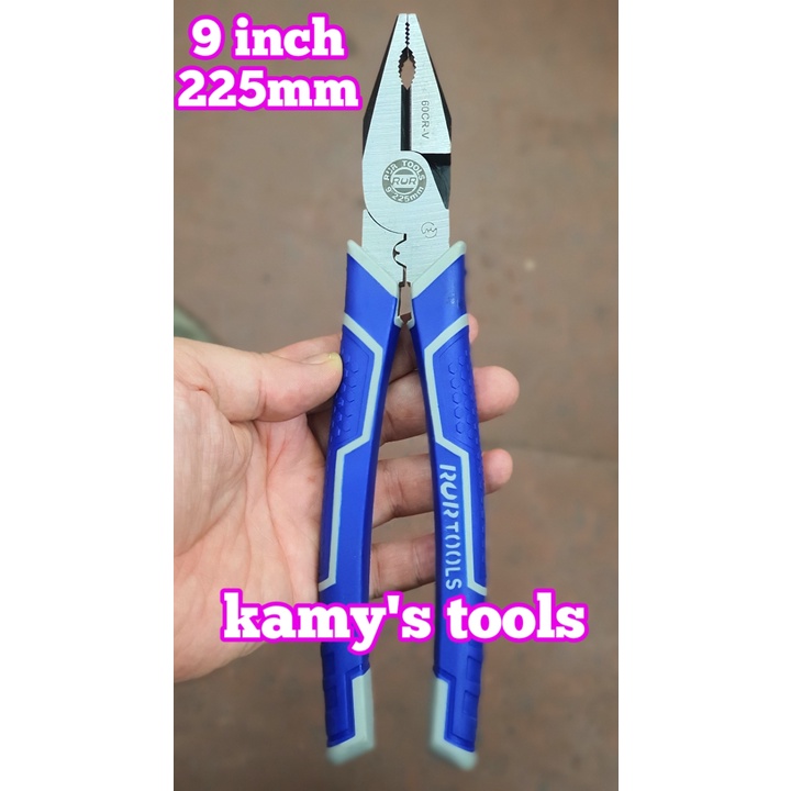 Kìm điện có bấm cos 9 inch 225mm RUR tools R2159