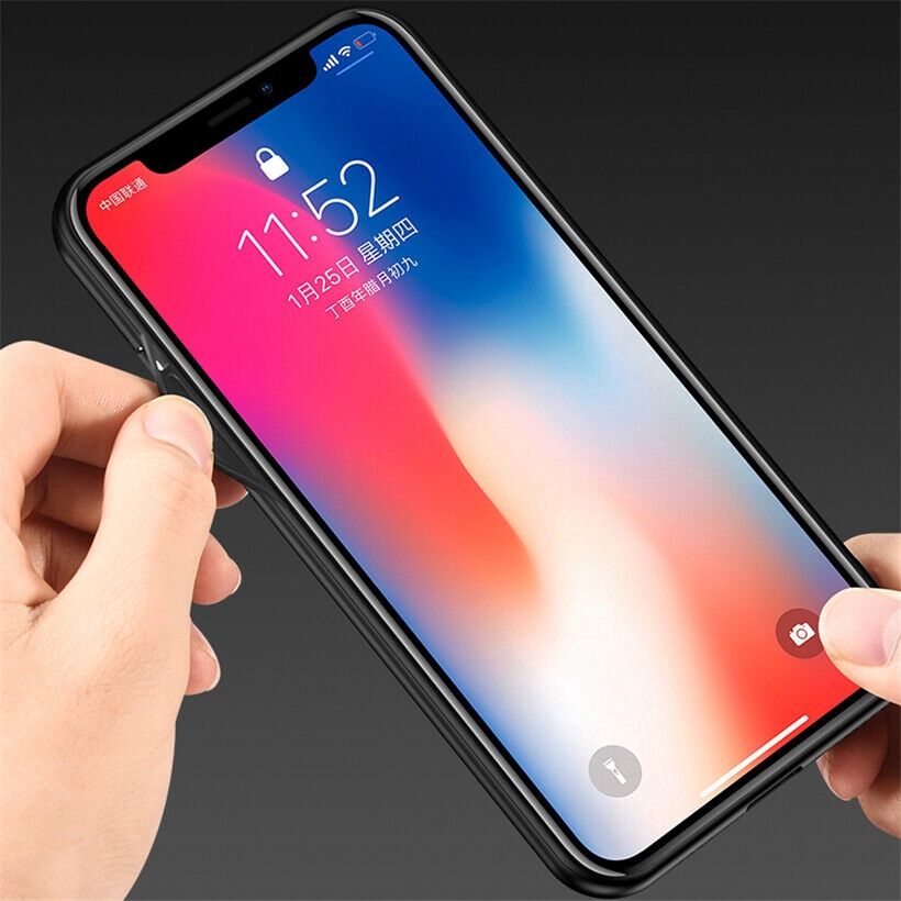Apple iPhone 11 Pro Max Slim Fabric Soft TPU Leather Matte Back Case Cover