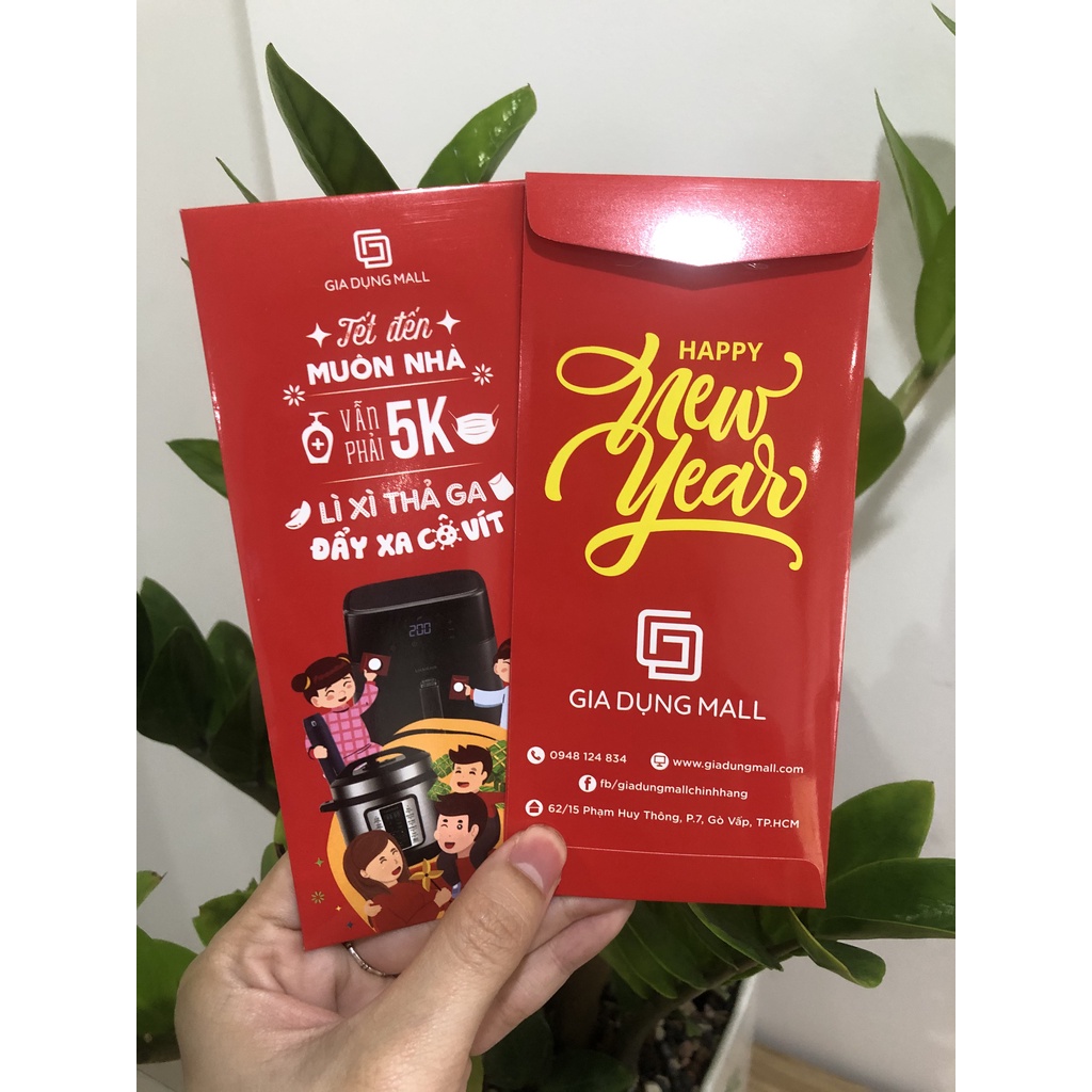 combo 5 bao lì xì tết 202