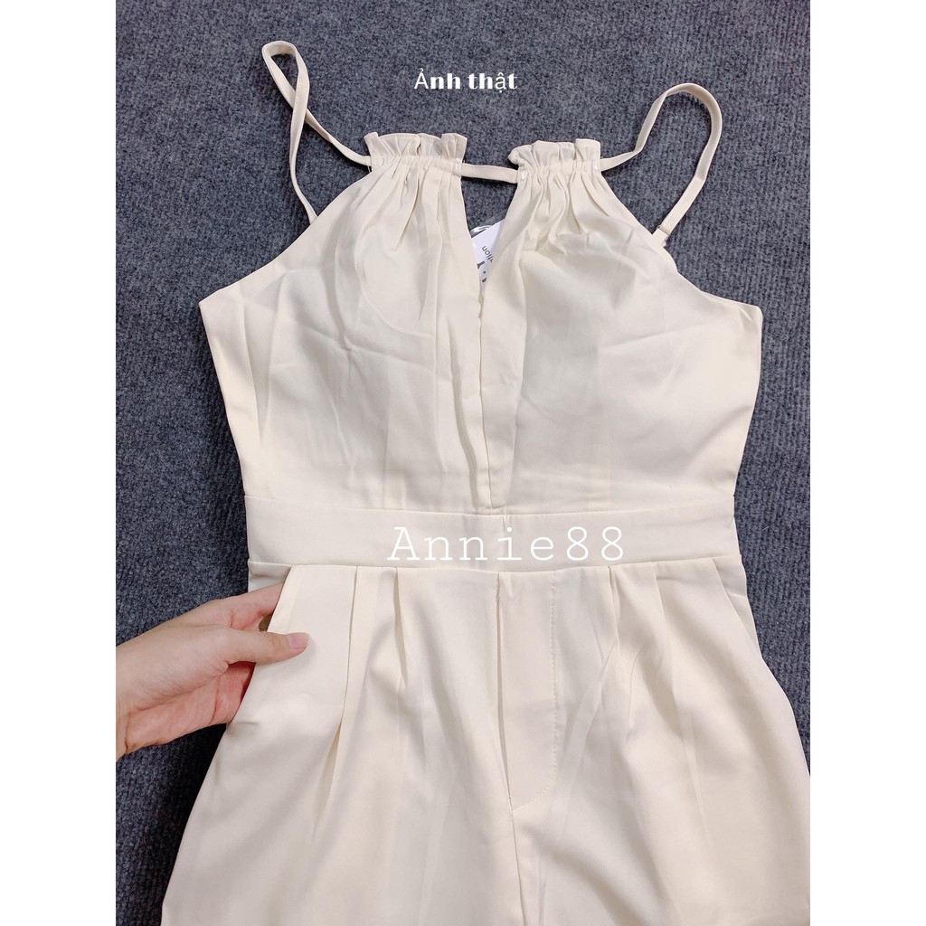 [Có sẵn size S] Jum liền cổ yếm siêu sang chảnh hàng Quảng Châu loại 1 | BigBuy360 - bigbuy360.vn