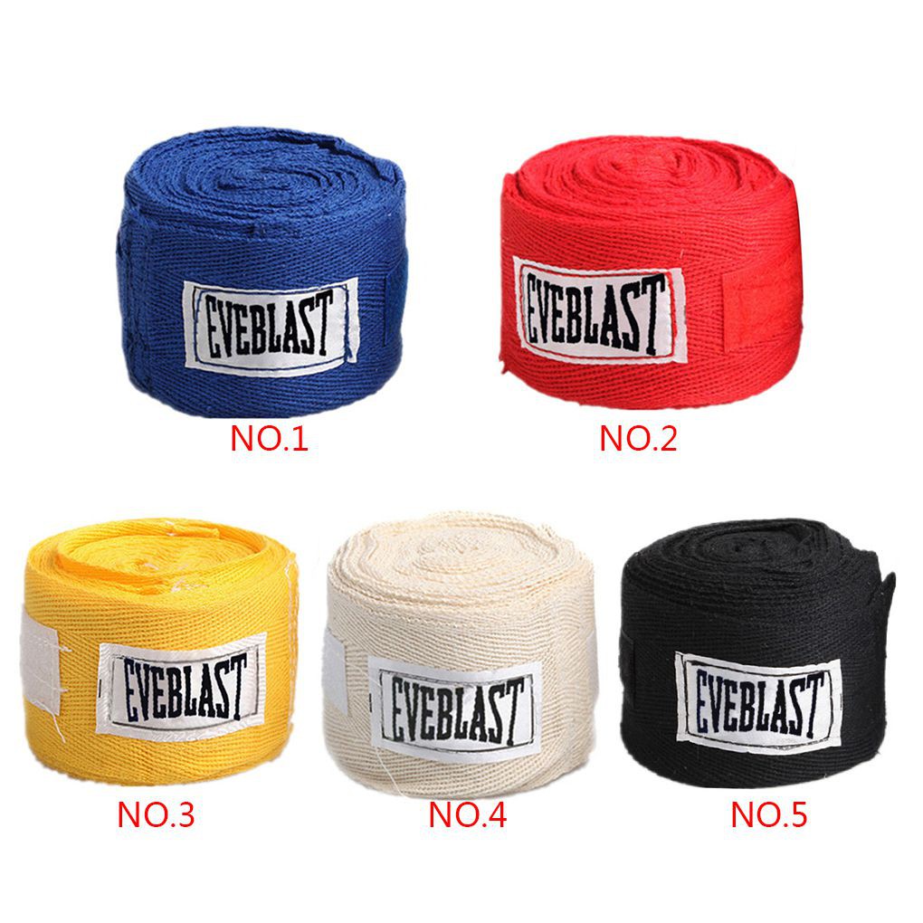1 Cuộn Băng Quấn Tay Vải Cotton 5M Chuyên Dùng Tập Boxing Muay Thai
