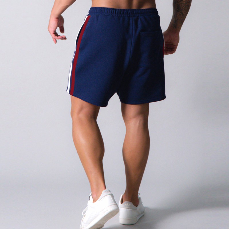 Quần Short Cotton Thể Thao Kẻ Sọc Thoải Mái Cho Nam Size M-3XL