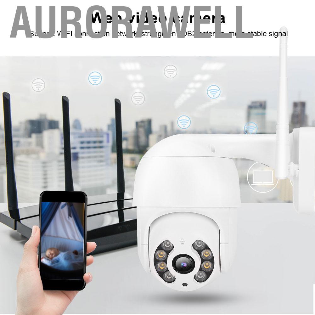 Bộ Camera Quan Sát Mini Aurorawell 1.5inch 1080p Wifi Không Dây 8 Bóng Led 110-240v