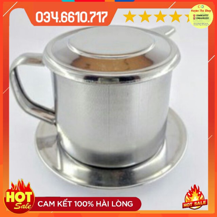 Phin pha cafe inox cỡ lớn 2 ly chất lượng