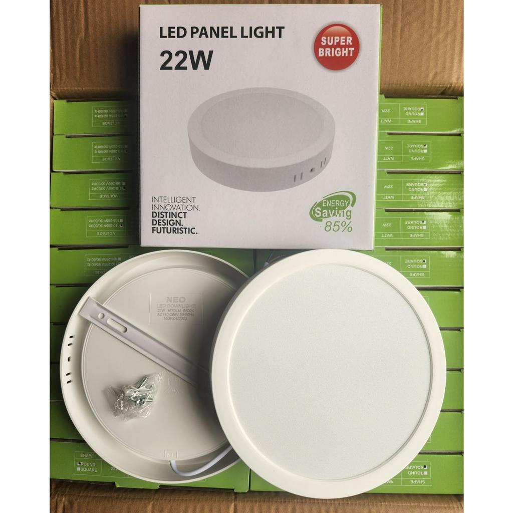 Đèn ốp trần gắn nổi siêu sáng hình dạng  công suất 16W/22W/36W, ánh sáng trắng