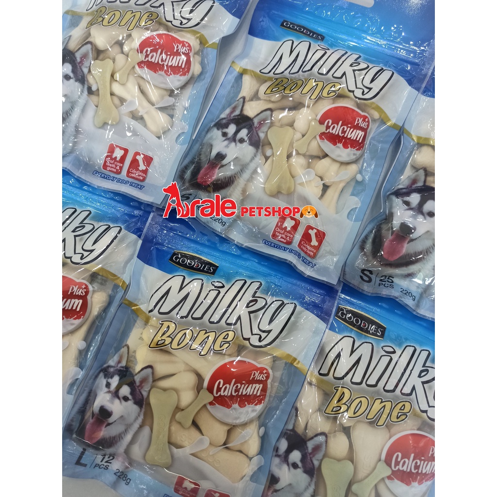 Xương sữa Goodies Milky Bone cho chó 220g