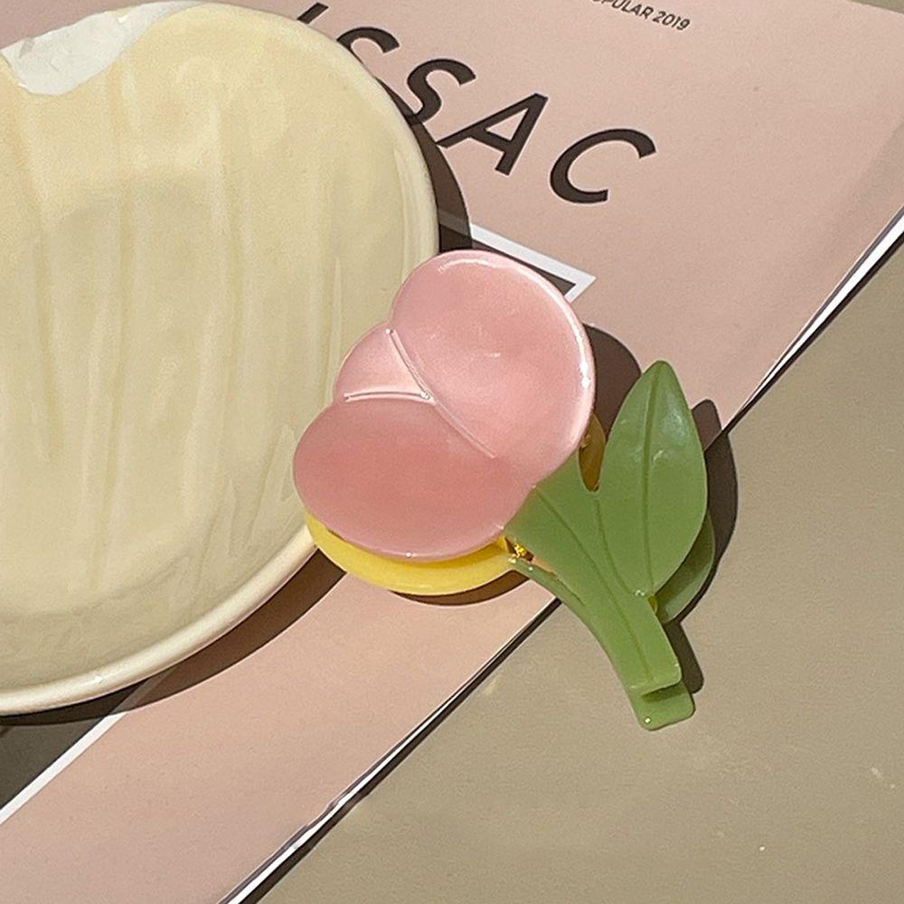 Kẹp Tóc Hình Hoa Tulip Phong Cách Vintage Thanh Lịch Cho Nữ