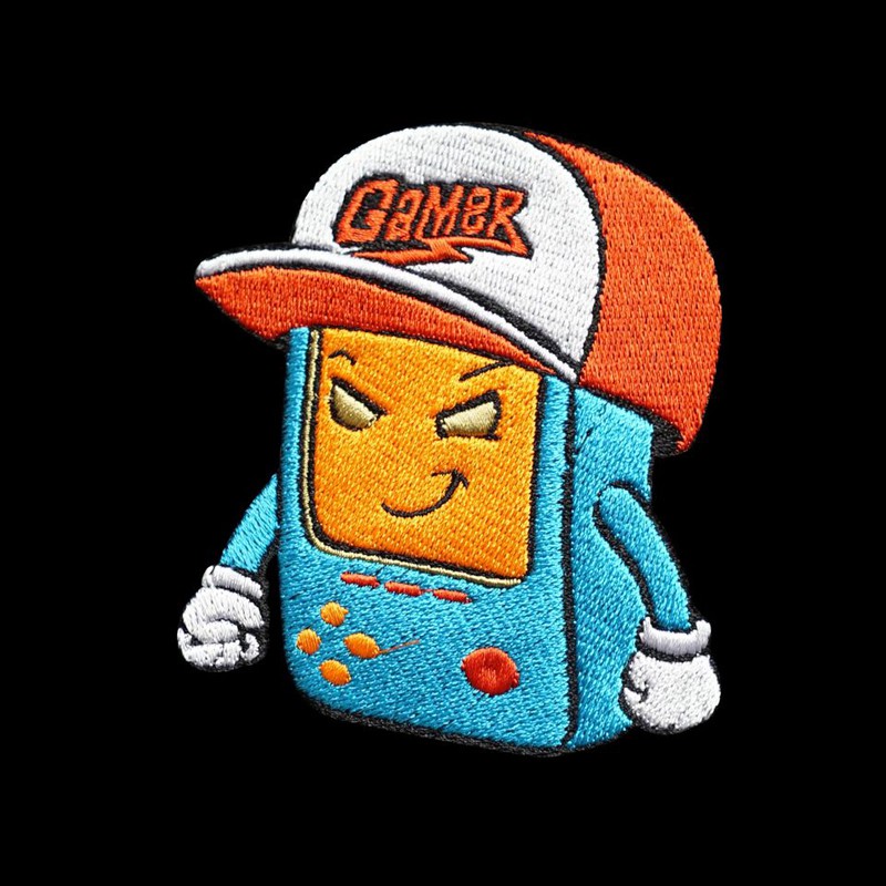 Áo Form Rộng Nam MYO Vải Cotton Thêu E-GAMEBOY