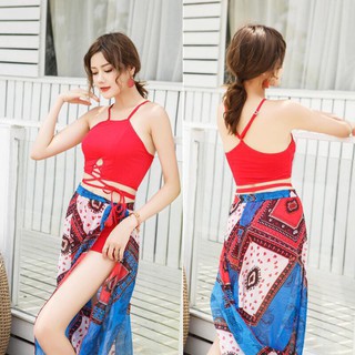 ÁO TẮM BIKINI BỘ ĐỒ BƠI ĐI BIỂN 3 MẢNH