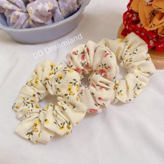 Scrunchies Cột Tóc Handmade Linen Xinh