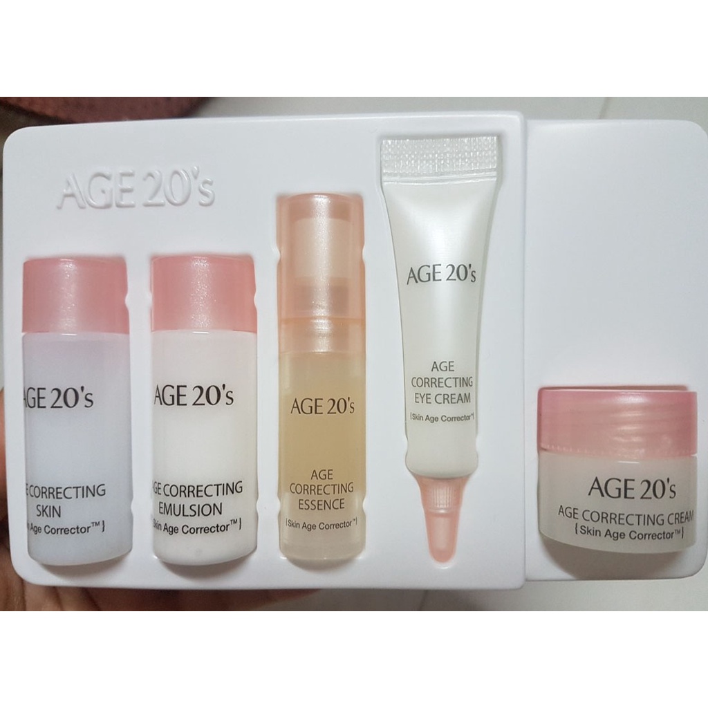 Bộ Kit Chăm Sóc Da Chuyên Sâu Chống Lão Hoá Age 20's AGE CORRECTING KIT