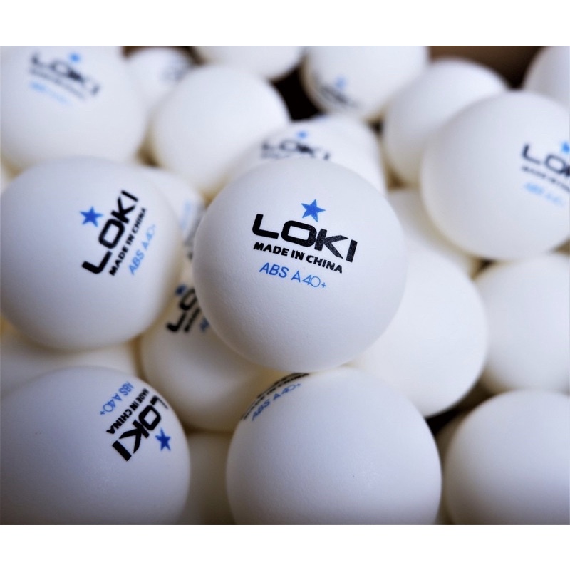Quả Bóng Bàn Luyện Tập Loki Cao Cấp 120 quả, Bóng Cứng và Tròn Đều